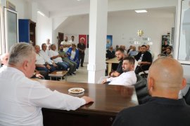 AK Parti Rize İl Bşk. Yılmaz Katmer Tunca Beldesi'nde