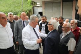 AK Parti Rize İl Bşk. Yılmaz Katmer Tunca Beldesi'nde