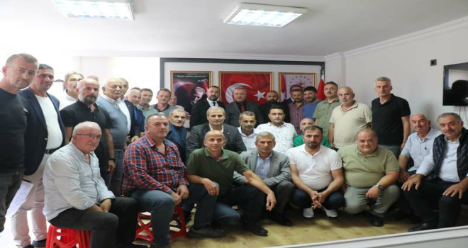 AK Parti Rize İl Başkanı Yılmaz Katmer Ardeşen'de